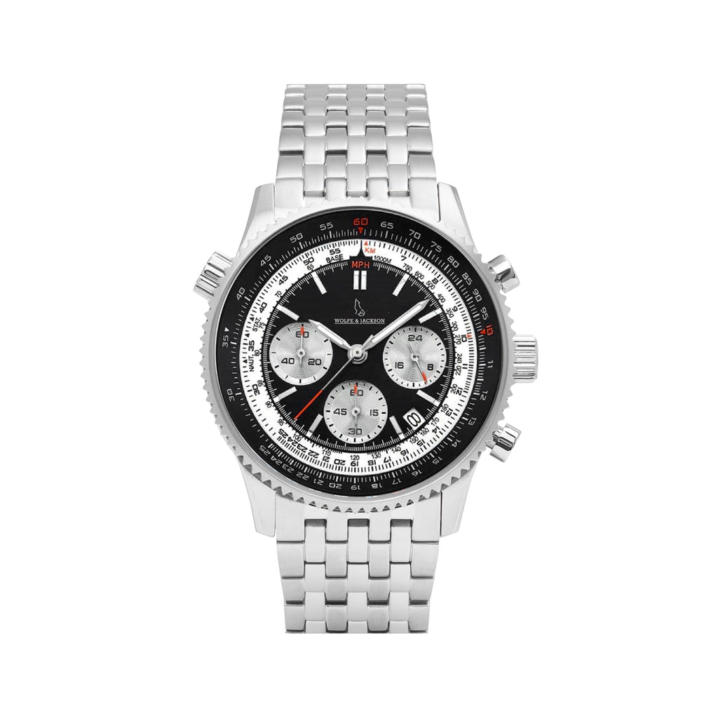 Meridian Bracelet Pilot 42mm Black