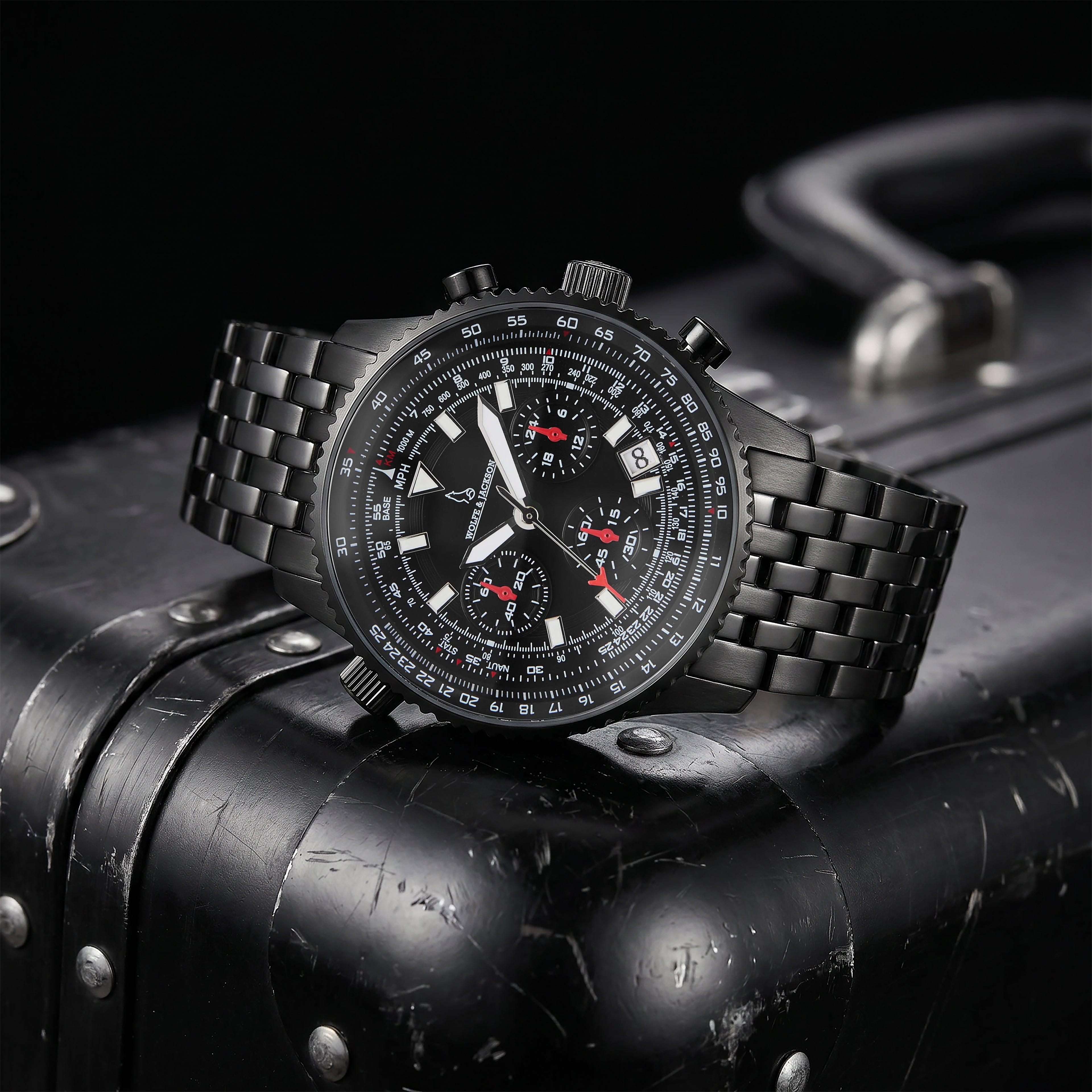 Meridian Bracelet Pilot 42mm Midnight