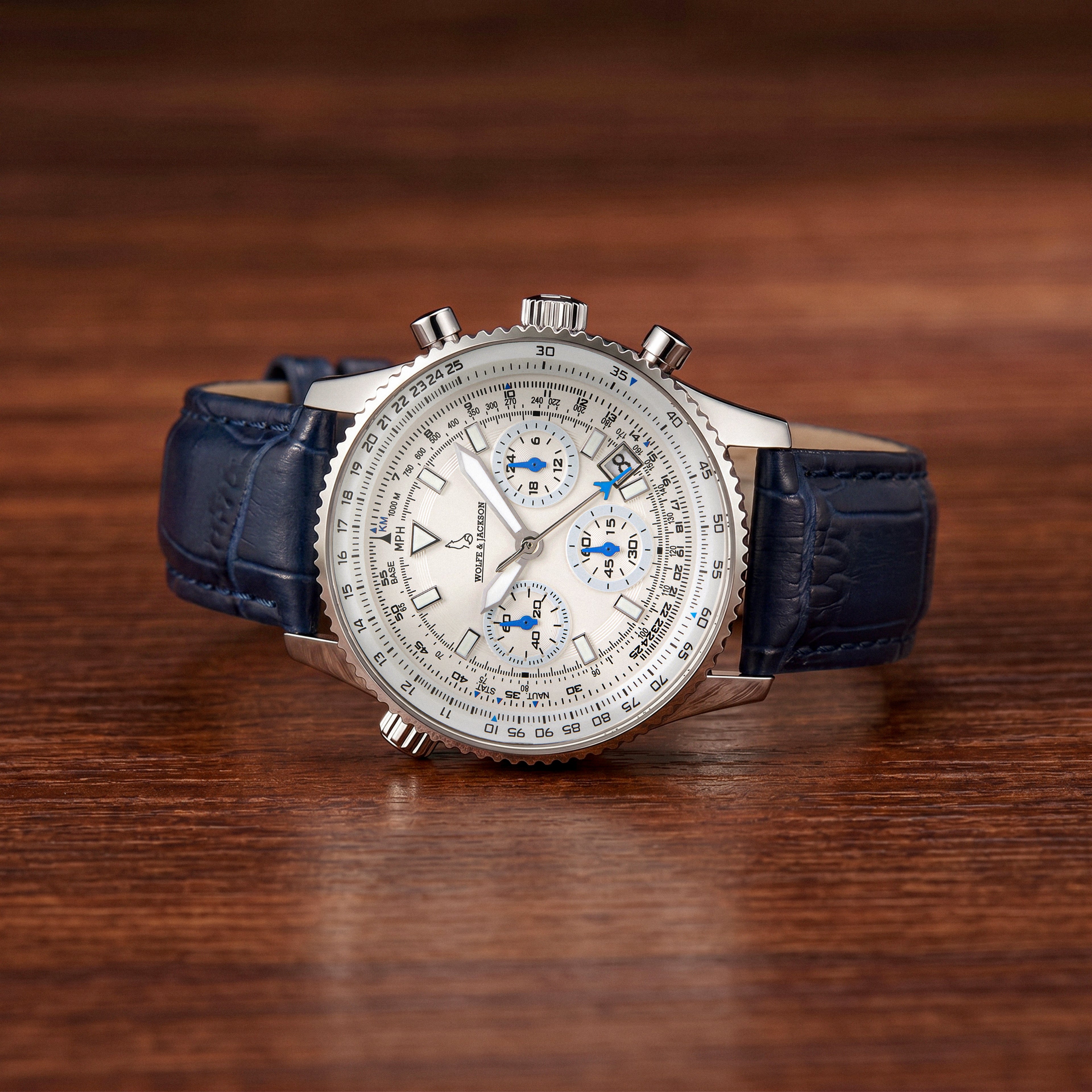 Navigator Pilot 42mm Blue